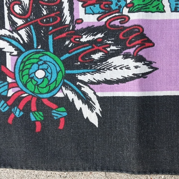 Harley Davidson Handkerchief Bandana Scarf Bald Eagle American Spirit Vintage - Picture 8 of 8